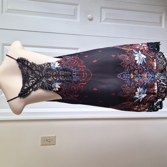 Free People Who's Sorry Now Slip Dress Size Medium - Picture 7 of 9